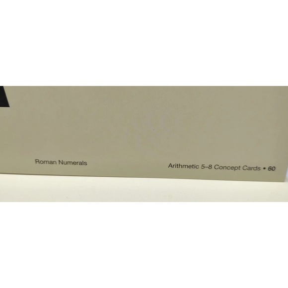 Abeka Arithmetic 5-8 Concept Cards Flash Cards Division Mathematics Flash Cards - Picture 10 of 16